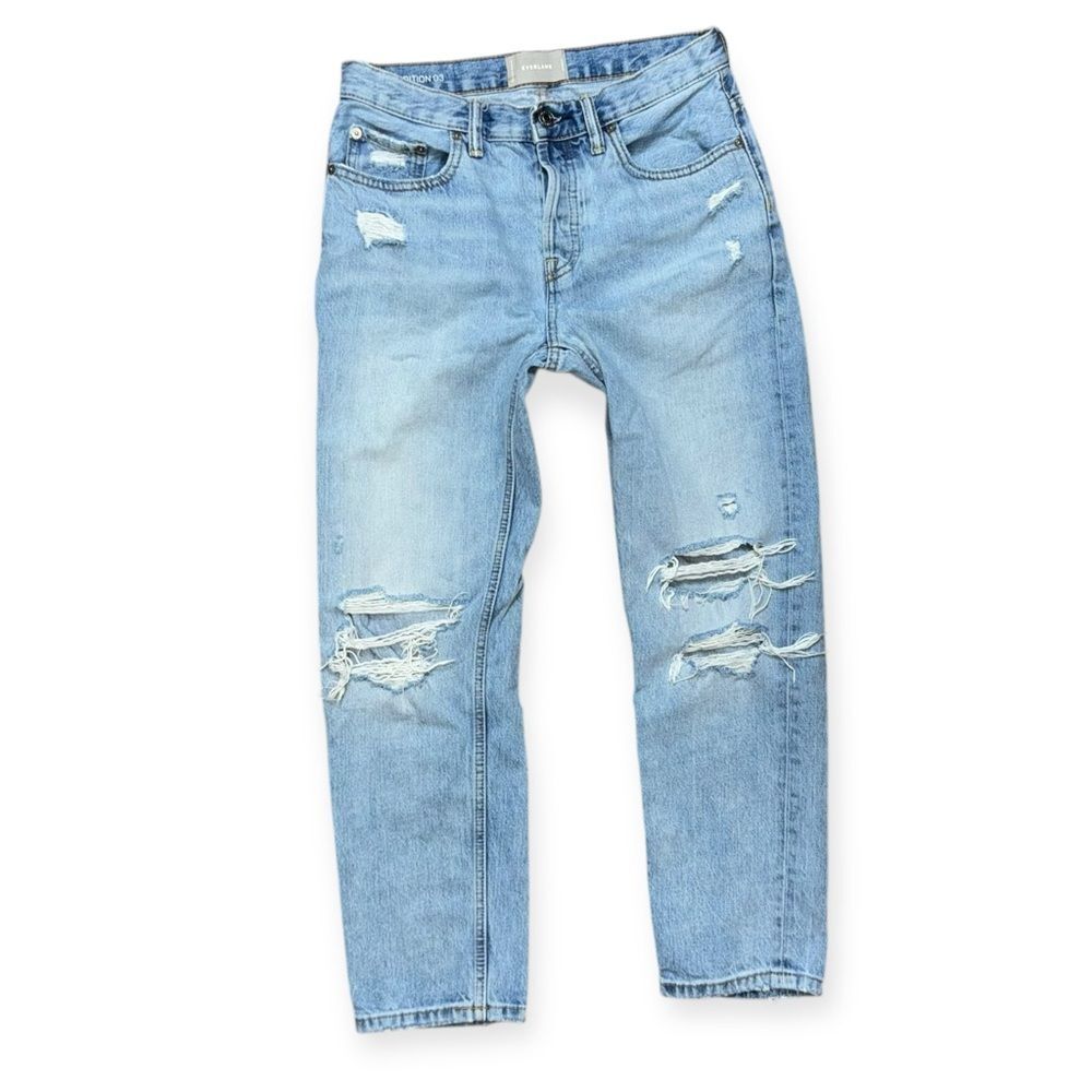 Everlane OS BOYFRIEND Distressed Jeans 26